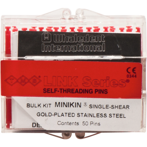 TMS LINK stor pakke med 50 enkeltstifter, Minikin rød L512