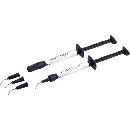 DIAFIL FLOW Hybrid 2 g sprøyte A2, 10 engangsspisser