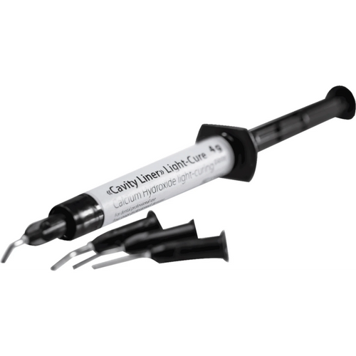 Cavity Liner Light Cure kit 2 x 2 g sprøyte, 20 spisser