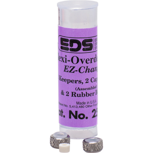 Flexi-Overdenture EZ-Change 2 deler inkludert die caps