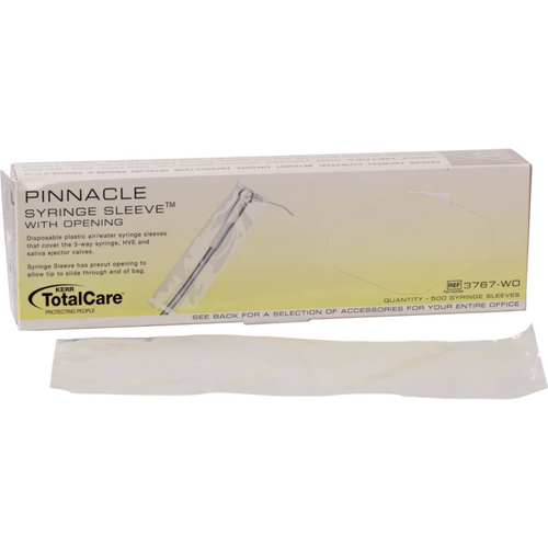 Syringe Sleeve 500 stk beskyttelseshylser med åpning, til sprøyte 6,4 x 25,4 cm