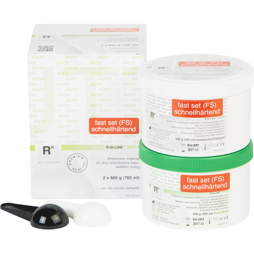 R-SI-LINE PUTTY FS 2 x 600 g boks