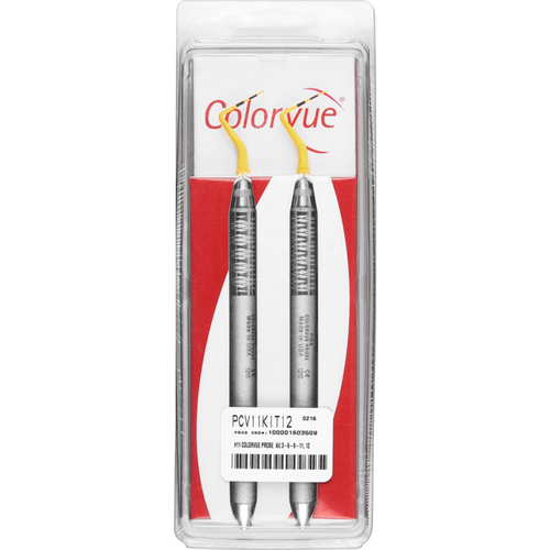 Colorvue periodontometer sett 12 spisser, 2 håndtak (PCV11KIT12)