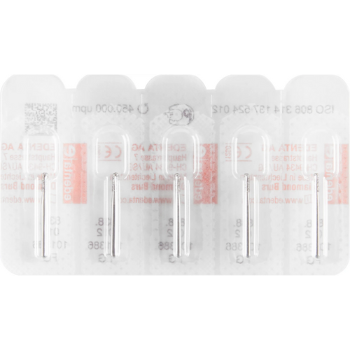 Diamant 838 5 standard, FG, figur 137 sylinder med avrundet kant, 4 mm, ISO 012