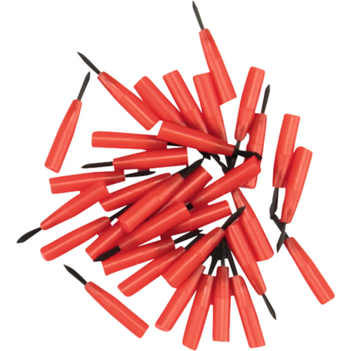 Børsteinnlegg 100 Stk. sorte, fine