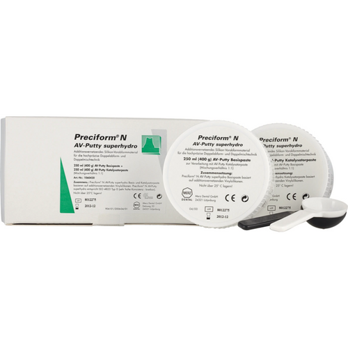 Preciform N AV-Putty 250 ml basepasta, 250 ml katalysatorpasta