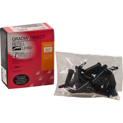 GC GRADIA DIRECT 20 x 0,24 g Unitip Anterior A2
