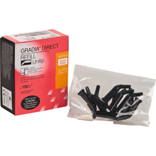 GC GRADIA DIRECT 10 x 0,24 g Unitip Anterior B2
