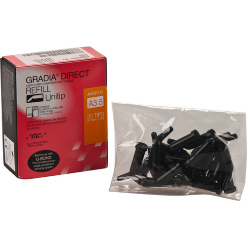 GC GRADIA DIRECT 20 x 0,24 g Unitip Anterior A3,5