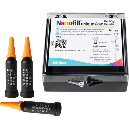 Nanofill unique flow 20 x 0,3 g kapsel