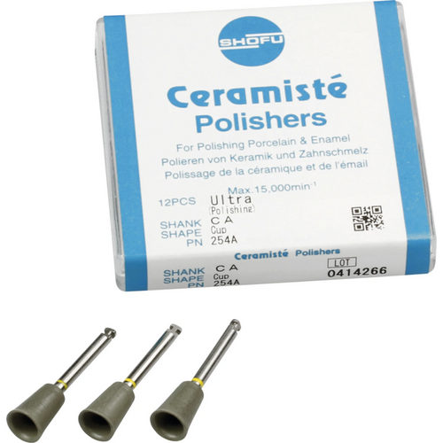 Ceramist 12 stk. gul ultra, RA, form beger, ISO 065