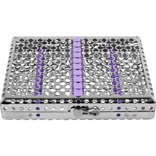 IMS Infinity instrumentkassett  stk. 1/2 DIN for 10 instrumenter lilla