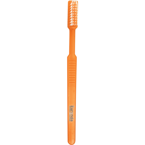 Monoart engangstannbørster 100 stk med tannkrem, oransje