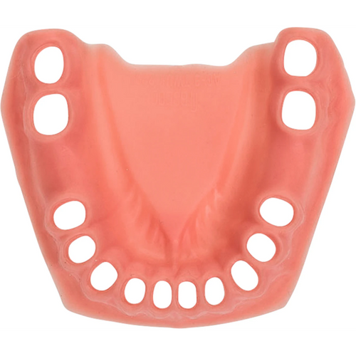 Tannkjøttoverlegg del utskiftbar, UK (8-7-5-4-3-2-1 | 1-2-3-4-5-7-8), for AG-3 delvis tannet