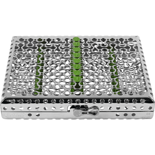 IMS Infinity instrumentkassett  stk. 1/2 DIN for 8 instrumenter grønn