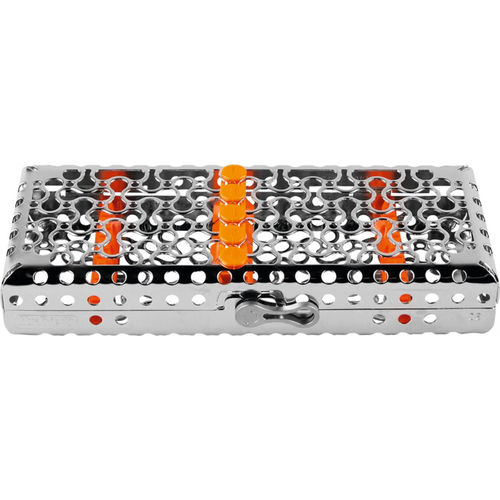 IMS Infinity instrumentkassett  stk. 1/4 DIN for 5 instrumenter oransje