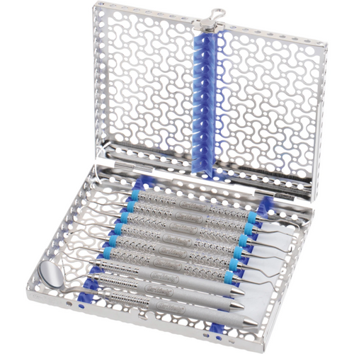 IMS Signature DIN instrumentkassett stk. 1/2 DIN grå, for 10 instrumenter