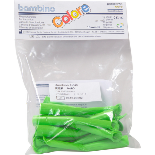 Sugekanyle Bambino 10 stk. grønn