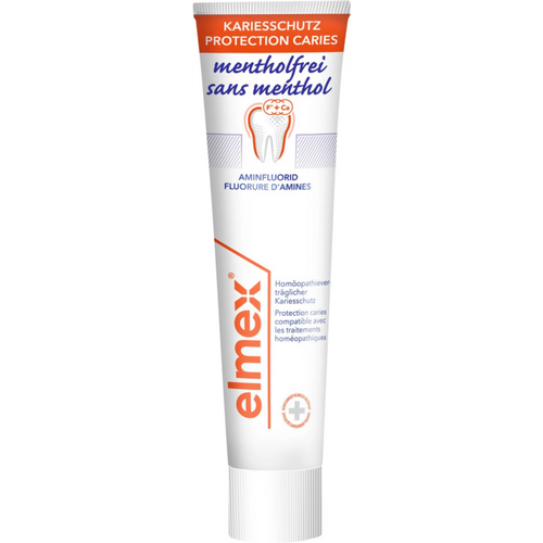 elmex mentolfri tannkrem tube 75 ml