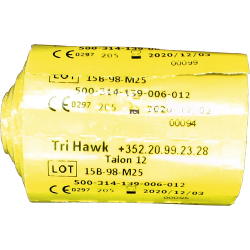 Tri Hawk Talon blisterpakning 100 stk. Talon 12, 1,2 mm