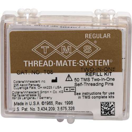 TMS påfyllingspakke 2 x 50 doble stifter Regular – .027"/.675 mm