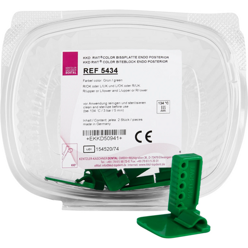 RWT bite plates 8 stk bite plates Endo, Posterior