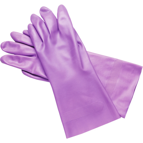 Beskyttelseshansker 1 par pudderfrie, lilla, S