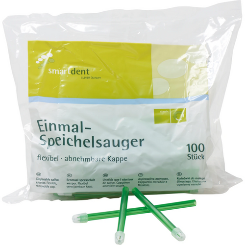 smart bøyelig sug 100 stk. grønn