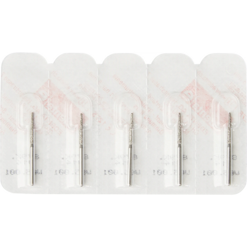 Diamant 879K 5 stk Standard, FG, fasong 299 torpedo konisk, 10 mm, ISO 014