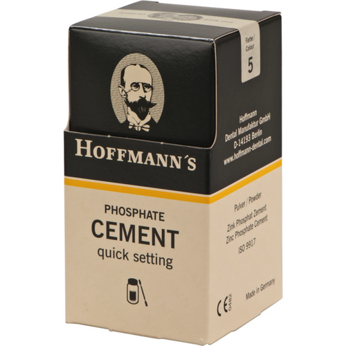 HOFFMANN'S CEMENT 100 g pulver hurtigherdende gul