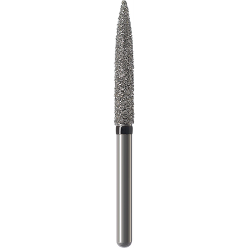 Diamant 864 5 stk. svart supergrove, FG, fasong 251 flamme, 12 mm, ISO 018