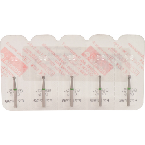 Omni diamanter 805 5 stk. grønn grov, FG, fasong 012 invertert kjegle, 1,6 mm, ISO 016