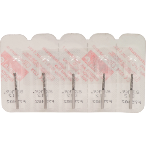Omni diamanter 837 5 standard, FG, fasong 158 sylinder avrundet kant, 8 mm, ISO 012