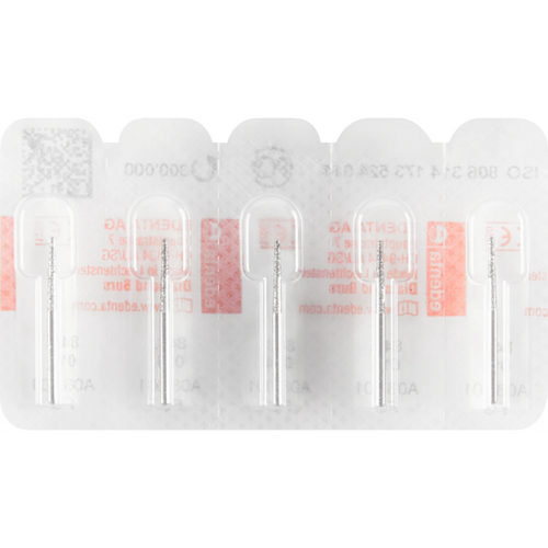 Diamant 848 5 stk. Standard, FG, fasong 173 Flat kjegle, 10 mm, ISO 014