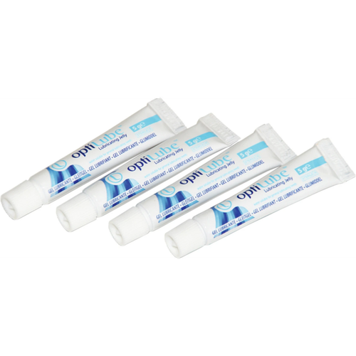 KKD rubber dam lubricant Optilube forpakning 4 x 5 g tube