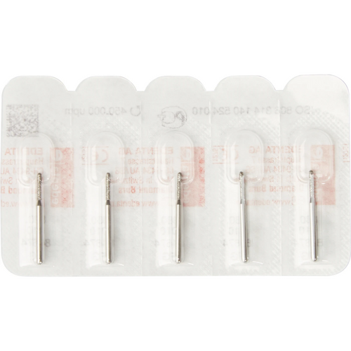 Diamant 880 5 standard, FG, form 140 sylinder avrundet, 6 mm, ISO 010