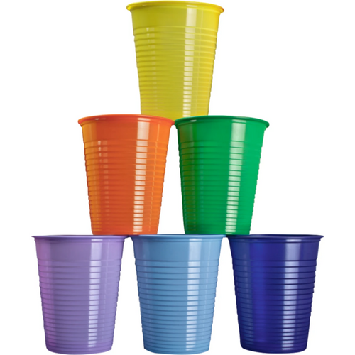 Monoart drikkebeger 3 000 stk. fargeblanding, 180 ml