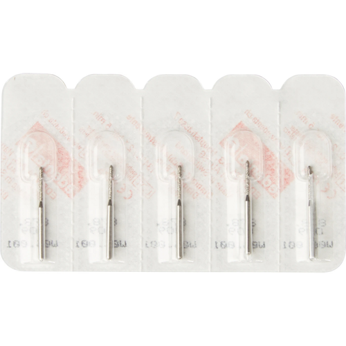 Diamant 878 5 stk Standard, FG, fasong 289 torpedo-sylindrisk, 8 mm, ISO 009