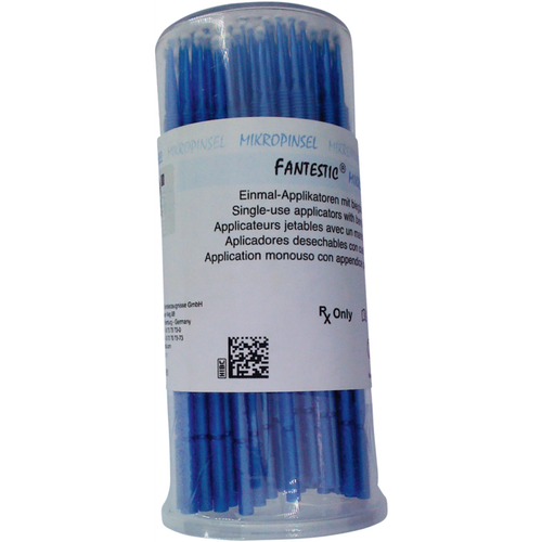 FANTESTIC MICRO BRUSHES dispenserboks 100 stk. blå