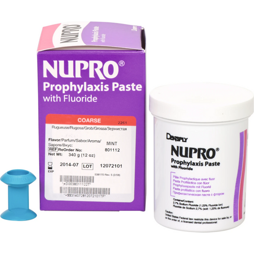 NUPRO med fluor 340 g grov, mint