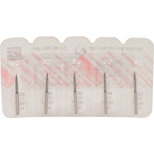 Omni diamanter 863 5 standard, FG, fasong 250 flamme, 10 mm, ISO 012