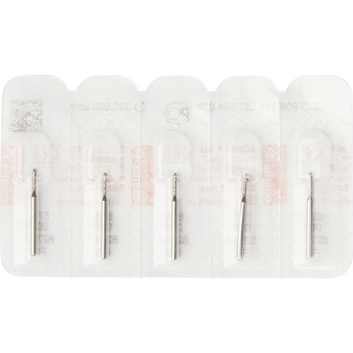 Diamant 876 5 stk Standard, FG, fasong 287 Torpedo, 5 mm, ISO 009
