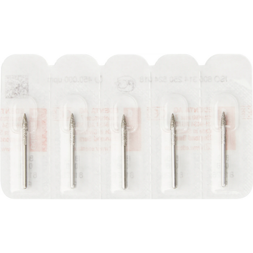 Diamant 863 5 standard, FG, fasong 250 flamme, 10 mm, ISO 018