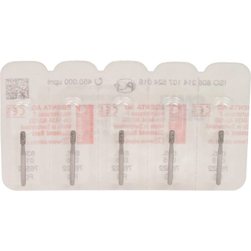 Omni diamanter 835 5 standard FG, fasong 108 flat sylinder, 4 mm, ISO 016