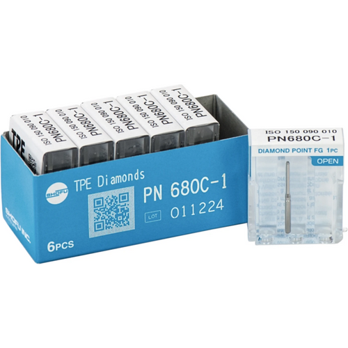 TPE Diamant FG 686 6 stk. grov, FG, 9 mm, ISO 010