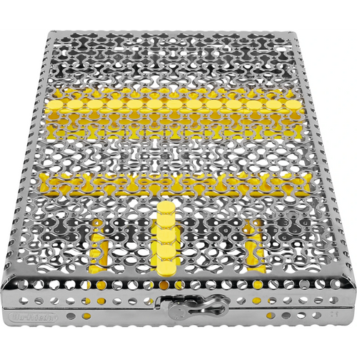 IMS Infinity instrumentkassett  stk. DIN for 18 instrumenter gul