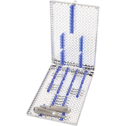 IMS Infinity instrumentkassett  stk. DIN for 25 osteotomer, farget
