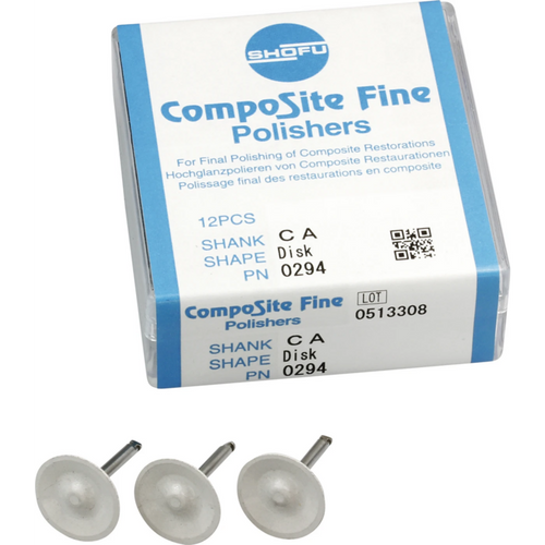 CompoSite 12 stk. hvit fin, RA, skiveform, ISO 160