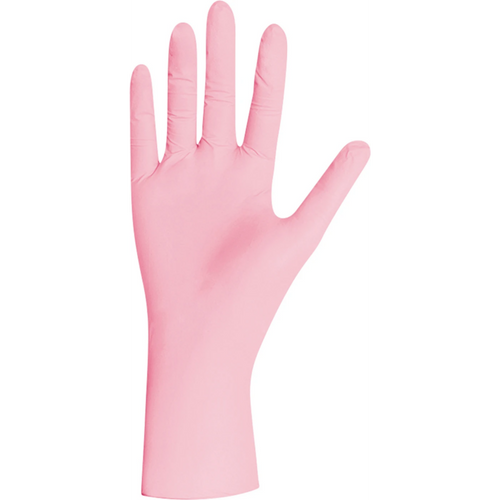 PINK PEARL 100 stk pudderfrie, rosa, XS