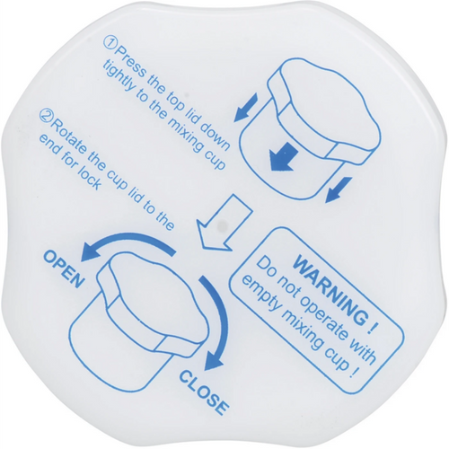 Alginate mixer I Mixing cup stk.